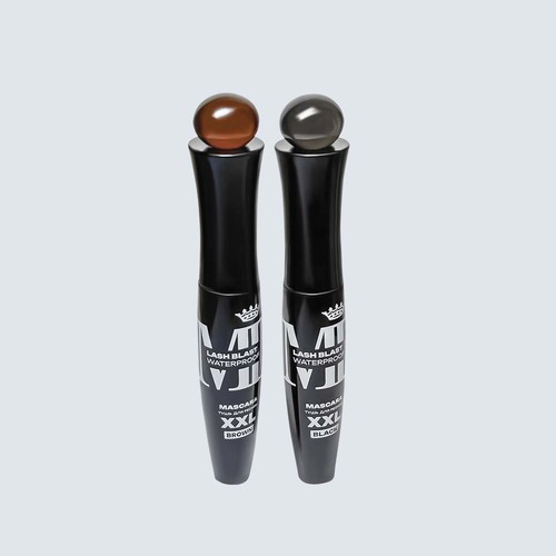 Тушь для ресниц XXL Lash Blast водостойкая, 15 г (черная)