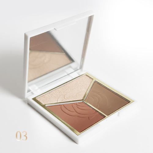 Палетка контуринга 3в1 LORINDA, 12 г (№03)